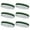 Dark Green, variant on Couver 2 Color White Sport Head Sweatband Terry Cloth Headband - 6PCS Bulk Set ( Red)