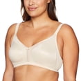 thumbnail image 3 of BALI Soft Taupe Cool Comfort Double Support Bra, US 34DD, UK 34DD, NWOT, 3 of 6