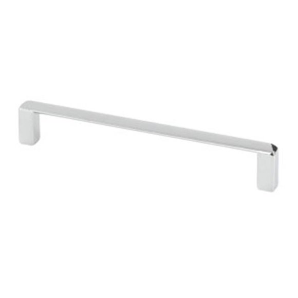 Topex Designs 8-1020012840 128 mm. Thin Modern Cabinet Pull - Bright Chrome