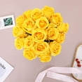 thumbnail image 5 of Artificial Flowers 10 PCS Silk Roses with Long Stems Faux Realistic Roses for Wedding Bouquets Table Centerpieces Party Home Decor(White), 5 of 5
