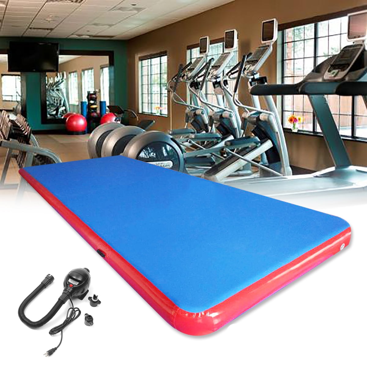 Inflatable Gym Mat Air Floor Tumbling Track Gymnastics Cheerleading Mat