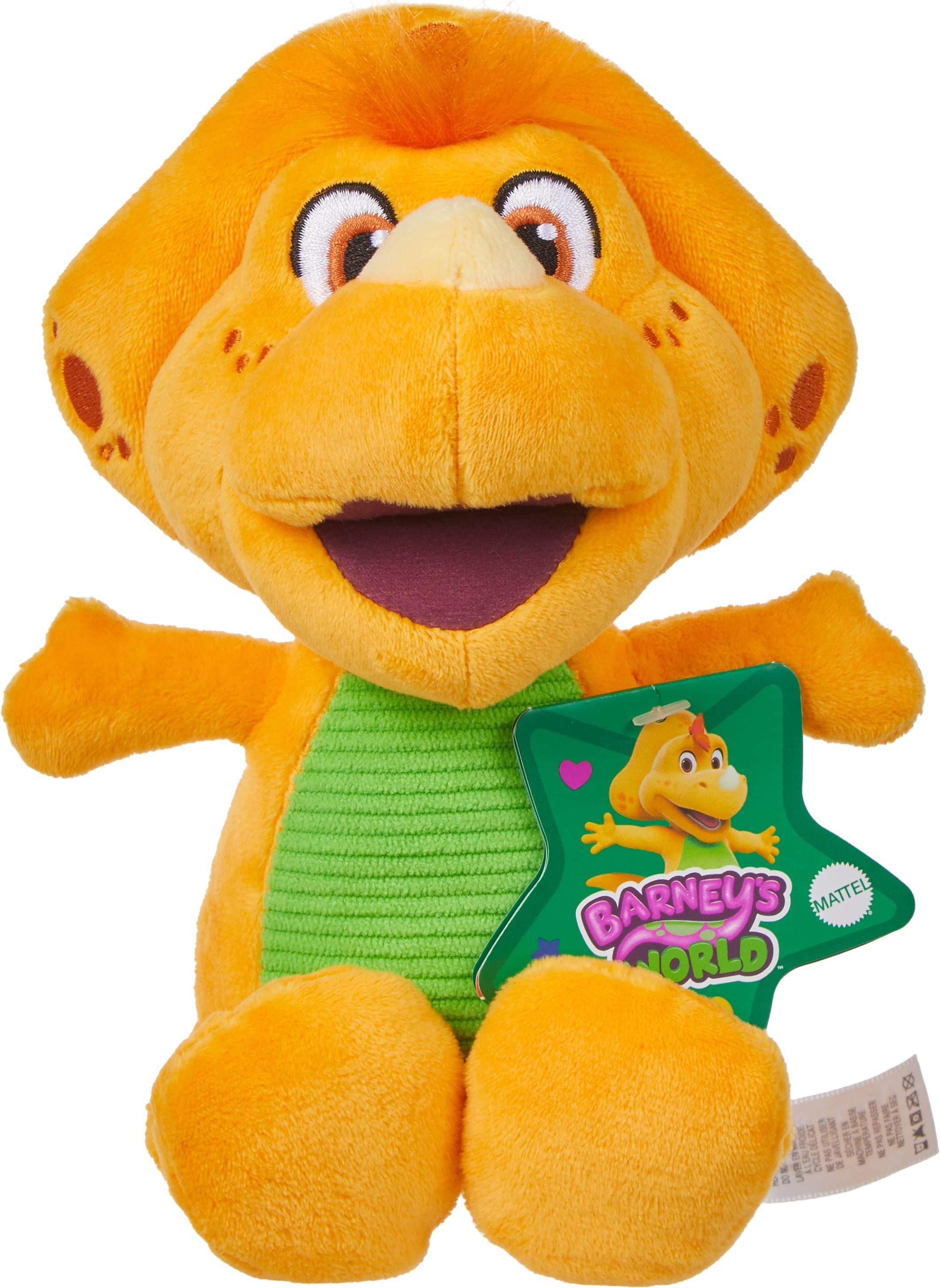 Fisher-Price Barney's World Plush Billy Dinosaur 8-inch character