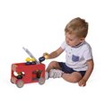 thumbnail image 4 of Janod - Wood Fire Engine - Big Ladder Included - Silent Wheels - Imagination and Fine Motor Skills - Water-Based Paints - 2 Years + - Red, 4 of 6
