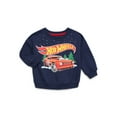 thumbnail image 6 of Hot Wheels Toddler Boys Holiday Graphic Crewneck Sweatshirt, Sizes 12M-5T, 6 of 8