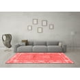 thumbnail image 3 of Ahgly Company Indoor Rectangle Abstract Red Modern Area Rugs, 2' x 4', 3 of 4