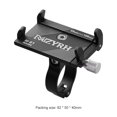 thumbnail image 5 of Bicicleta Motocicleta Eléctrica Soporte de aluminio Ndcxsfigh para teléfono de Soporte ajustable para teléfono con GPS para (Negro), 5 of 5