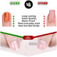 thumbnail image 2 of Pegatinas para uñas, tiras de esmalte de uñas, pegatinas autoadhesivas para decoración de uñas en gel para mujeres y niñas, 2 of 5