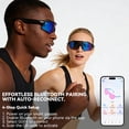 thumbnail image 4 of Lentes de audio inteligentes Zigtik Bluetooth 5.4 UV400 polarizados, 4 of 9