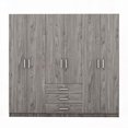 thumbnail image 2 of Cette Garde-Robe Offre un Grand Rangement & Haute Qualité/6 Portes, 70.9"X19.2"X68 Pouces, 2 of 11