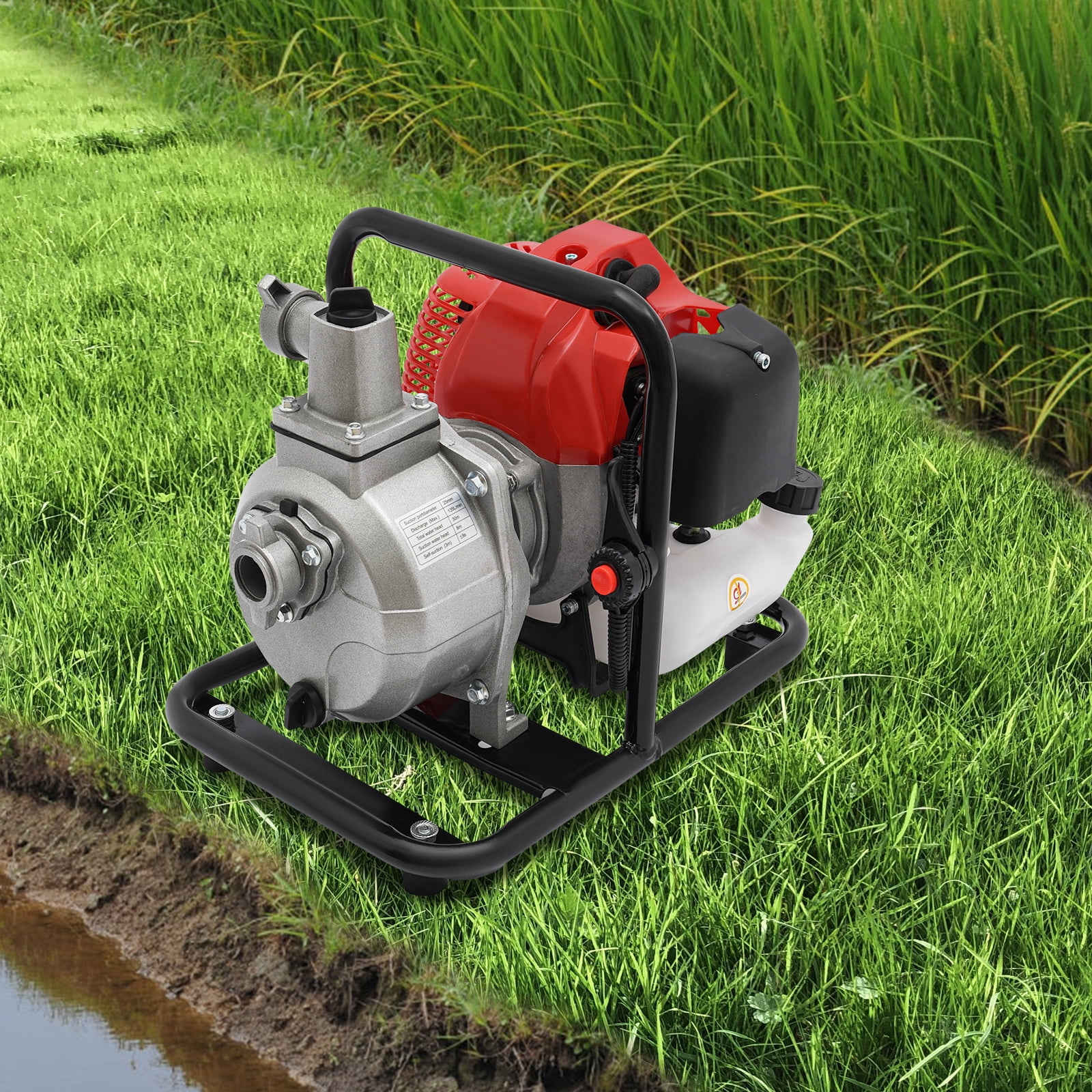 Gasoline Engine Water Pump, 2-stroke Engine Water Pump, 43CC Water Transfer Pump