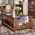 thumbnail image 4 of WHEANG Decorative Table Banner Independence Day Table Runner Holiday Print Vintage Independence Day Decoration Tablecloth Home Decor, 4 of 4