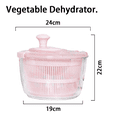 thumbnail image 2 of Secadora de frutas y verduras con centrifugadora de ensaladas Diseño de secado rápido Libre de BPA Seca y escurre lechuga y verduras, 2 of 5