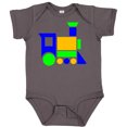 thumbnail image 3 of Inktastic Cute Colorful Train Boys or Girls Baby Bodysuit, 3 of 5