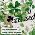 thumbnail image 6 of Sm:)e Green Shamrock Not Lucky Just Blessed Saint Patricks Day Garden Flag 12x18 Inch, 6 of 7