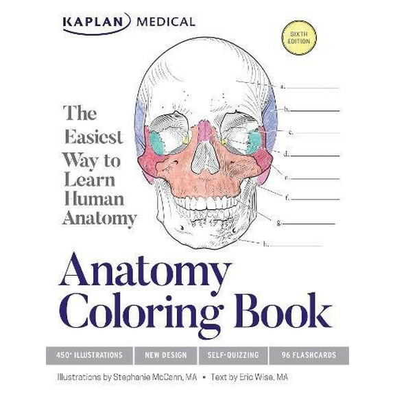 Pre-Owned Anatomy Coloring Book Paperback - USED