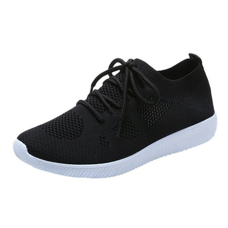 

Sneakers for Women Leisure Women S Outdoor Mesh Lace Up Sports Shoes Run Breathable Shoes Sneakers Womens Sneakers Mesh Black 39
