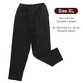 thumbnail image 3 of WORGEOUS Un par de ropa de trabajo de chef Pantalones duraderos Pantalones de chef de material transpirable - Talla XL (negro), 3 of 8