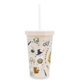thumbnail image 3 of Vaso de viaje plateado con diseño de búfalo, Harry Potter, Hogwarts, 600 ml, 3 of 9