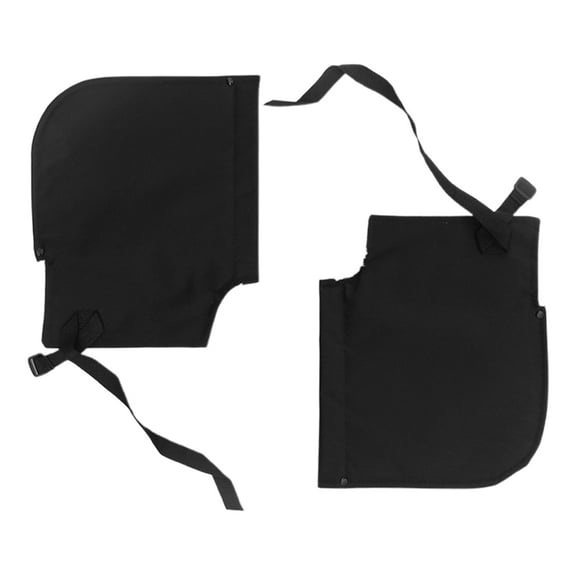 2pcs Thermal Cover Motorcycle Handlebar Mittens Waterproof And Windproof Gloves For Snowmobile Scooter And Bike Riding In Winter