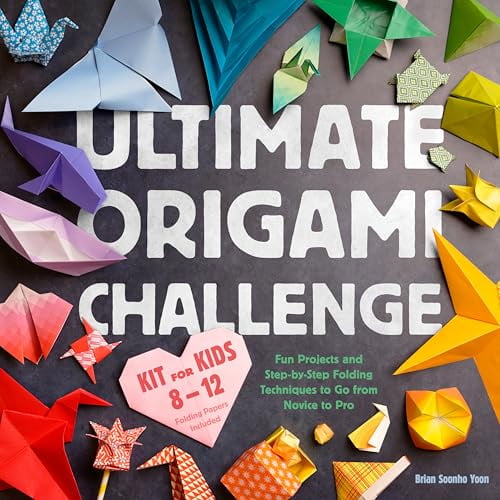 Pre-Owned Ultimate Origami Challenge Kit for Kids 8-12: Fun Projects and Step-By-Step Folding Techniques to Go from Novice to Pro , (Hardcover)