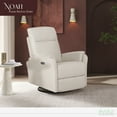 thumbnail image 3 of Evolur Noah Power Recline Glider,  Light Sand, 3 of 21