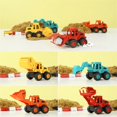thumbnail image 6 of BJBSJSZ Small Car Engineering Vehicle Excavator Construction Toys, Construction Die Cast Vehicles - Excavator Toy for Ages 3+, 6 of 9