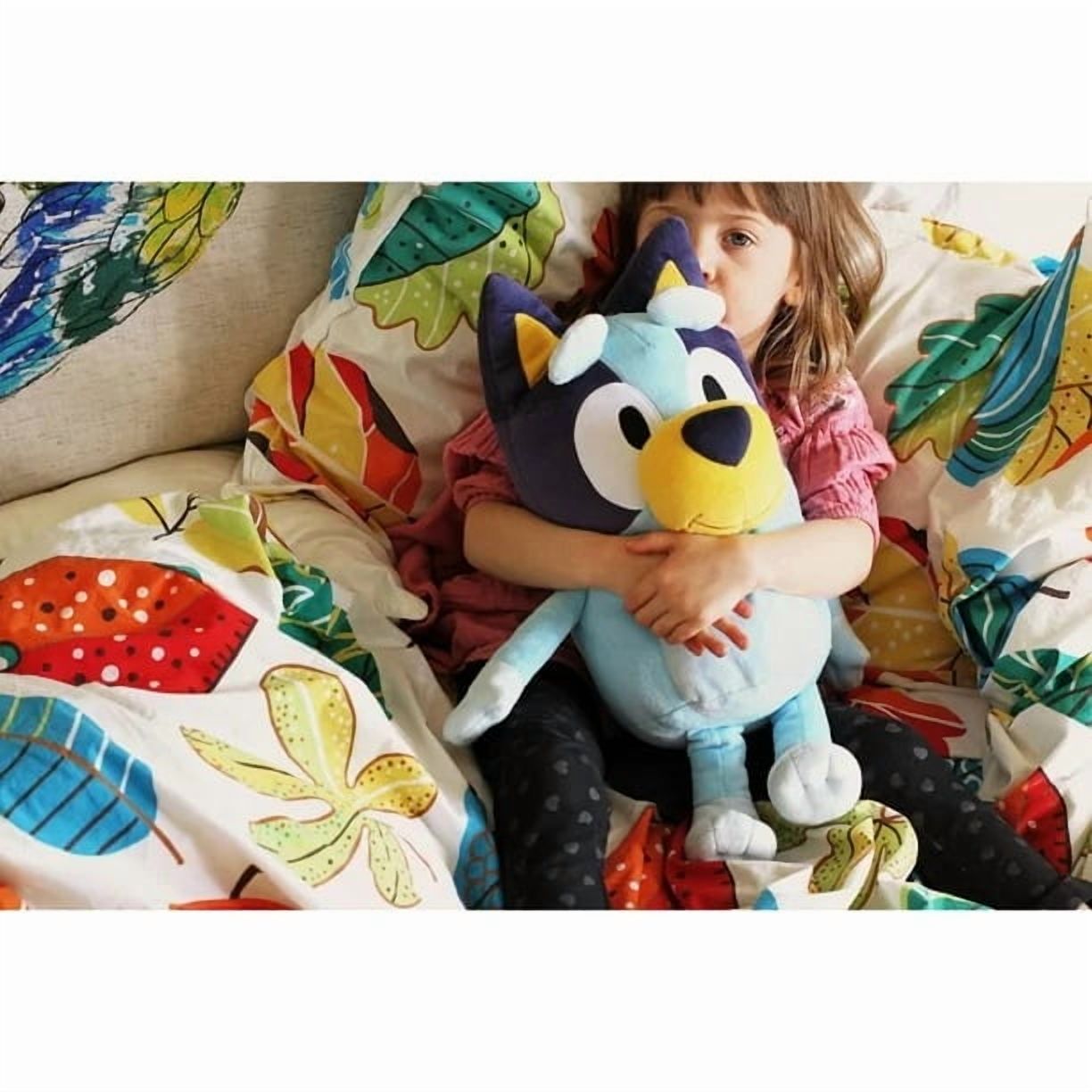 20-inches Tall Bluey Jumbo Plush & 8-inches Bluey & 8-inches Bingo Bundle of 3 Characters