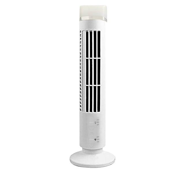 drppepioner tower Fan Led Bladeless Fan tower Fan Mini Vertical Conditioner - Usb tower Fan with Quiet Operation