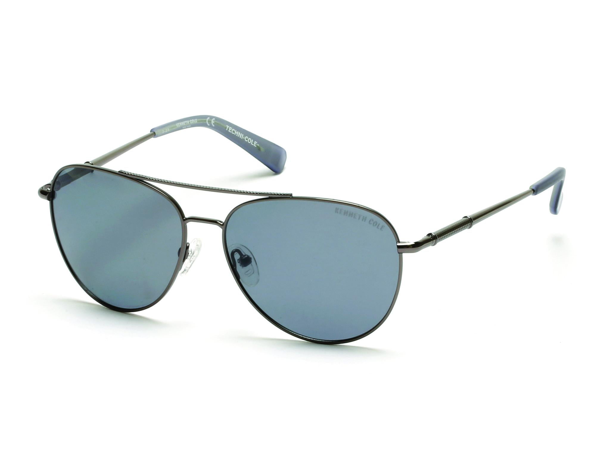 Sunglasses Kenneth Cole New York KC 7212 08D shiny gumetal smoke polarized
