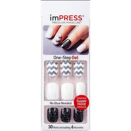 ImPRESS Press-on Nails Gel Manicure - Flash Mob - Walmart.com - Walmart.com