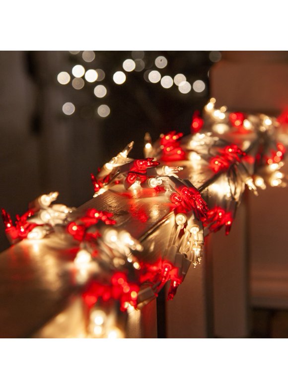 Christmas Lights Red