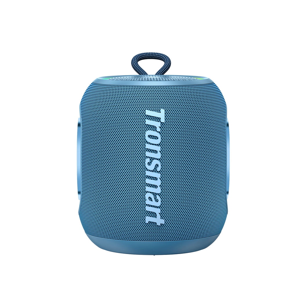 Tronsmart T8 Mini Ultra-Portable Bluetooth Speaker, 16W Big Bass, 360° Sound, IPX7 Waterproof, 20H Playtime, Custom EQ & Light - Black