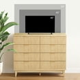 thumbnail image 5 of SHGJ&SOFT Fluted Dresser for Bedroom with 8 Drawers, 47" Wide Chest of Drawers, Gold Handle, Dresser TV Stand, Modern Wooden Dresser, Storage Organizer for Bedroom, Living Room, Entryway, 5 of 9
