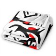 thumbnail image 2 of ZICANCN Witch Sorcerer Face Pirate Anti-Pilling Flannel Bed Throw Blankets - Couch-Ultra-Soft Micro Fleece Sofa Bed Camping Travel Blanket for Adults 40"x30", 2 of 8