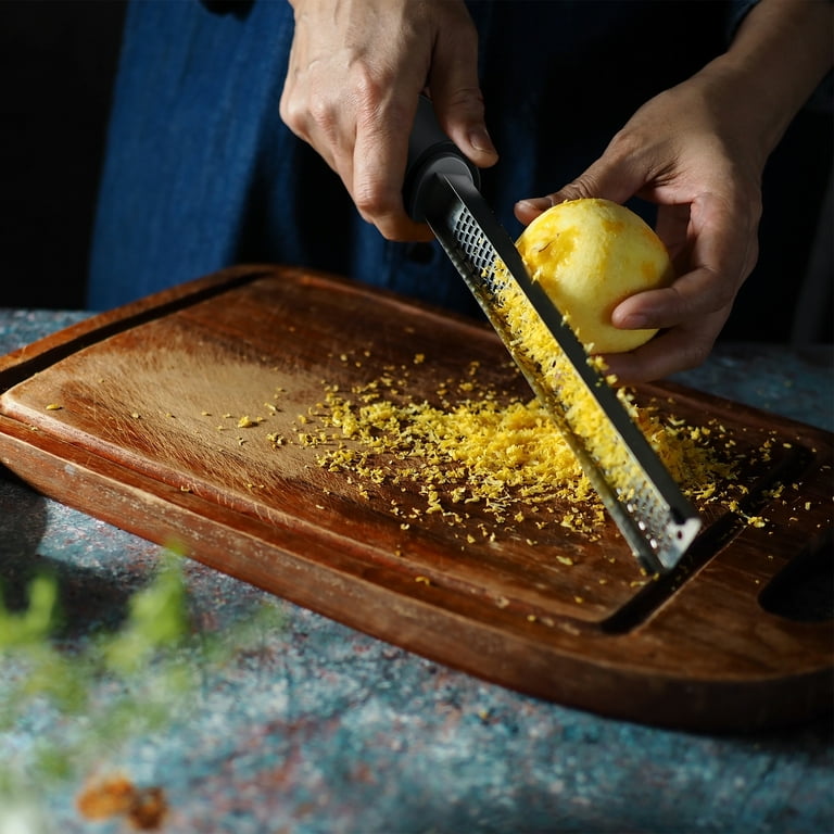 Artisan Stainless Steel Lemon Zester - Cheese Grater - Made in the