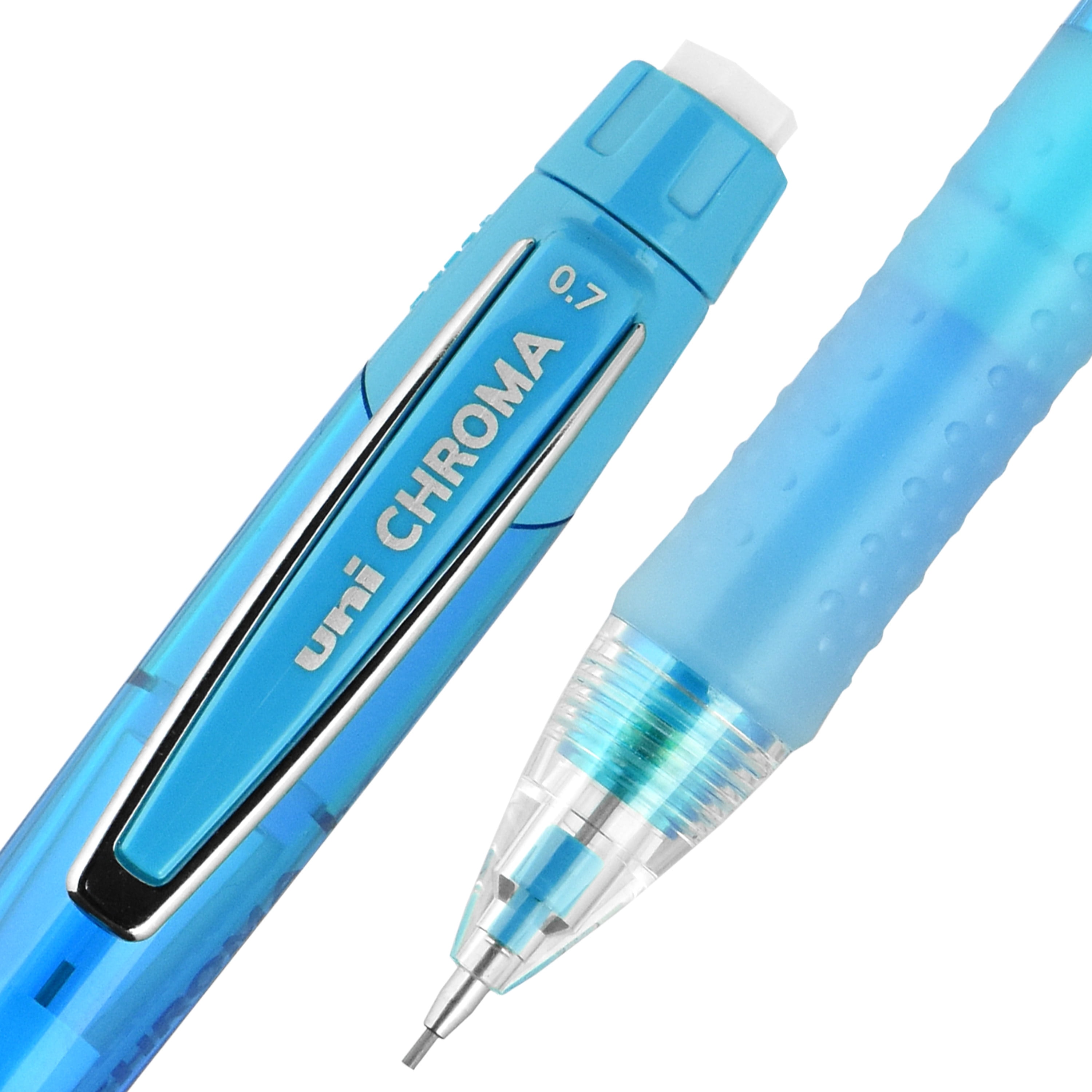 Uni Chroma 0.7mm Mechanical Pencil With Twist Up Eraser