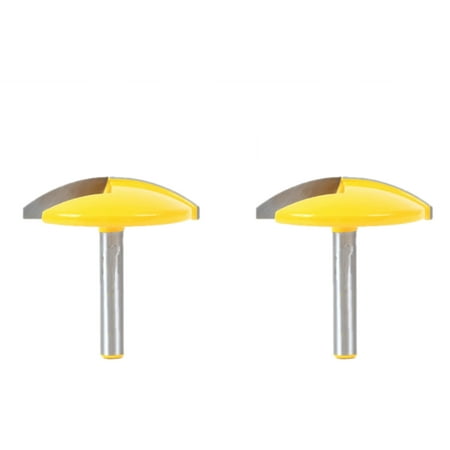 

2PCS 8mm Shank Small Bowl Router Bit - 1-1/2 inch Radius - 1-3/4 inch