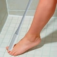 thumbnail image 3 of Xuniizn 2Pcs Toe Cleaning Brush Foot Scrubber in Shower with Long Handle Silicone Cleaning Scrub Brush Between Shower Foot Scrubber for Seniors,Elderly, Men and Women, 3 of 8