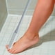thumbnail image 2 of Cepillo para lavar los pies, 2 piezas, para la costura de los dedos, limpiador de goma suave, cepillo para lavar los pies, cepillo para eliminar la queratina y las células muertas, tabla para frotar l, 2 of 8