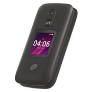 Walmart Family Mobile Alcatel My Flip 2, 4GB, Black - Prepaid Phone