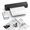 Black Printer Bundle, variant on Portable A4 Printer Kit with Carrying Case & 3 Paper Rolls, Wireless Ink-Free Thermal, USB-C Rechargeable for Business/Travel/Office/Home, Smartphone/Tablet Compatible
