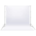 thumbnail image 1 of Telón de fondo Neewer para estudio fotográfico, 1,8 x 2,8 m, 100% poliéster, color blanco, 1 of 8