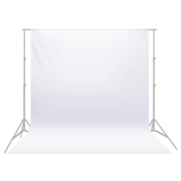Backdrop Neewer PRO Photo Studio, poliéster, 3 x 3,6 m, color blanco