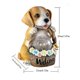 thumbnail image 3 of Yard puppy solar animal ornaments welcome sign statue night light crafts decoration, 3 of 5