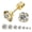 Gold, variant on 7 Pairs Birthstone Flat Back Earrings for Women, Hypoallergenic Surgical Stainless Steel Stud Earrings for Sensitive Ears, Cartilage Helix Tragus Multiple Piercing Jewelry, Sleep Comfortable