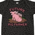 thumbnail image 4 of Inktastic Future Pig Farmer with Cute Pig Family Boys or Girls Baby Bodysuit, 4 of 5