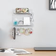 thumbnail image 6 of Bedside Shelf Accessories Organizer, Ngxiha Floating Shelves for Bedside Shelf Wall Mount Self Stick On, Cute Room Decor Aesthetic, Girls Room Decor, Cool Stuff for Bedroom Storage and Organization, 6 of 9