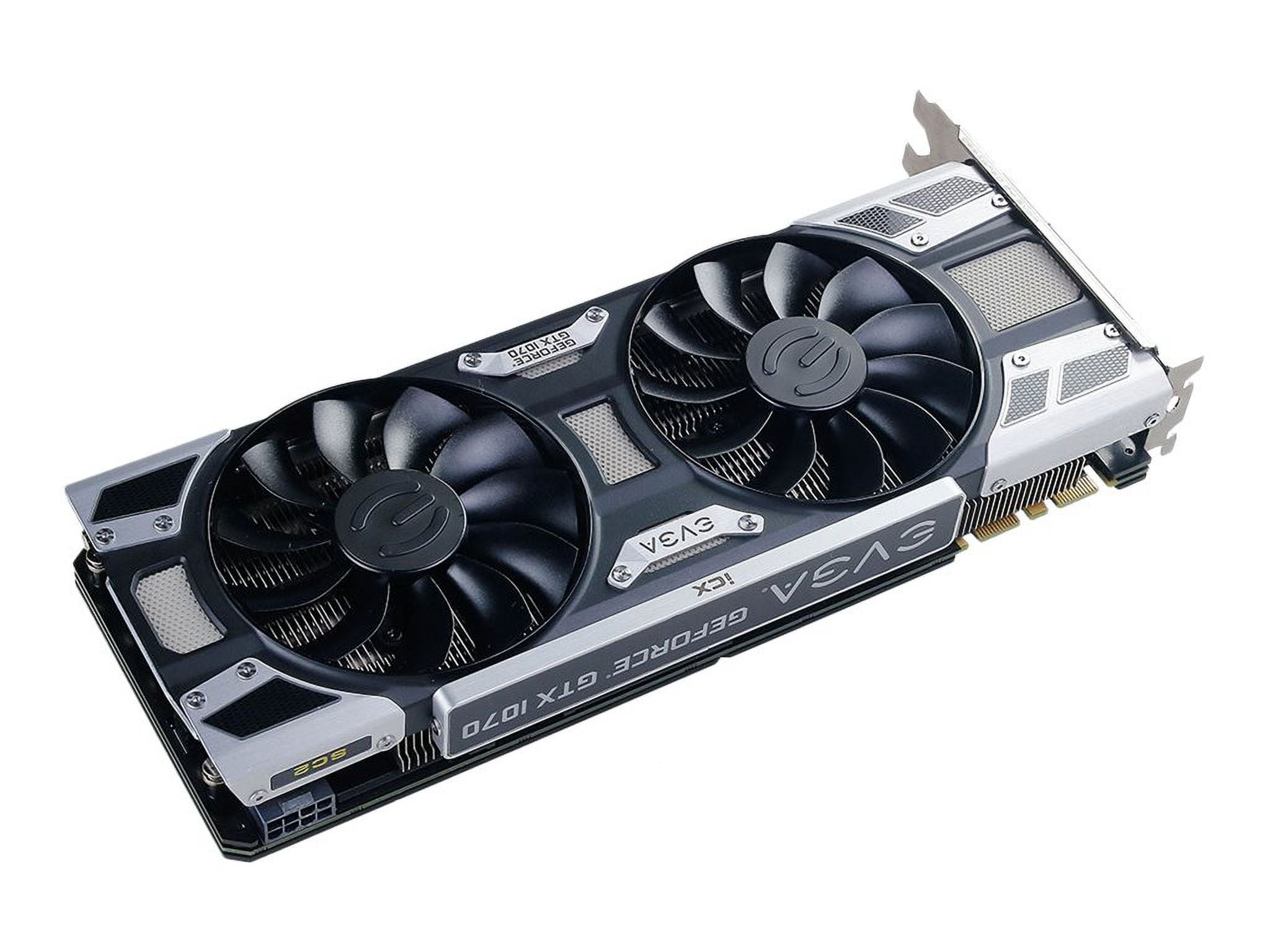 EVGA GeForce GTX 1070 SC2 GAMING 8GB GDDR5 Graphics Card 08G-P4-6573-KR