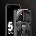 thumbnail image 5 of For Samsung Galaxy S21 Ultra 5G Machine Armor Warrior Shockproof PC + TPU Protective Case(Black) For Samsung Galaxy S21 Ultra 5G, 5 of 8