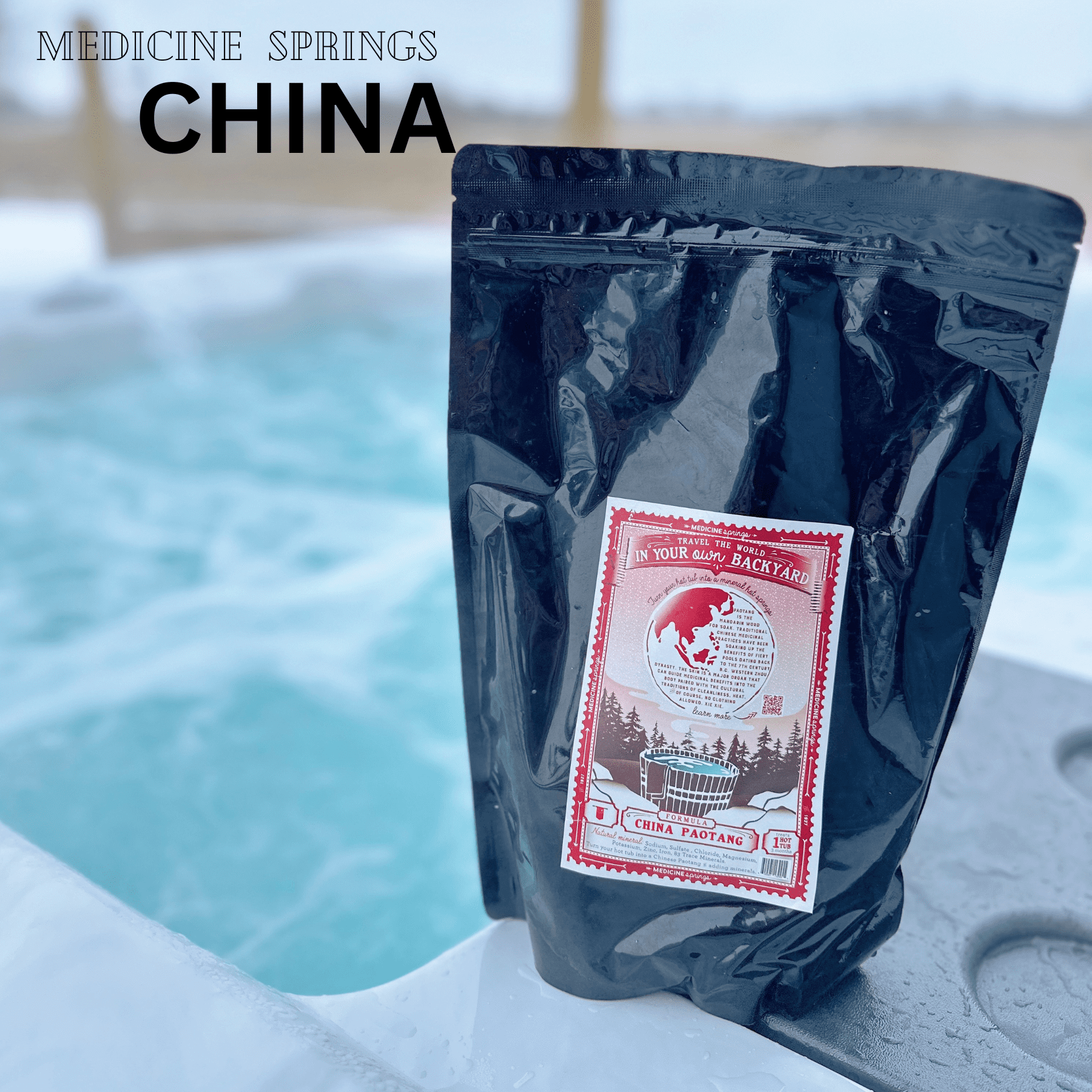 Medicine Springs Mineral Therapy CHINA Formula (Hot Tub)
